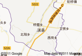 淇縣地圖