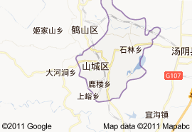 山城區地圖