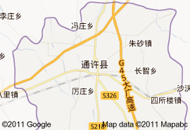 通許縣地圖