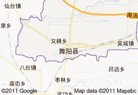 舞陽縣地圖