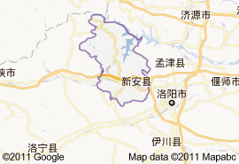 新安縣地圖