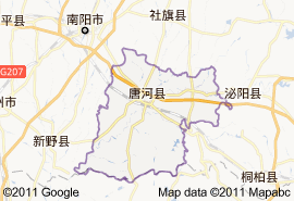 唐河縣地圖