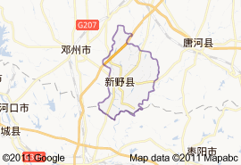 新野縣地圖