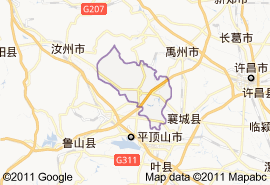 郟縣地圖