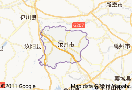 汝州市地圖