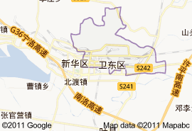 衛東區地圖