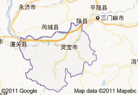 靈寶市地圖