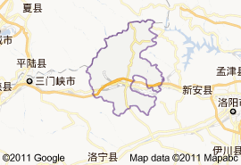 澠池縣地圖