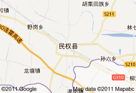 民權縣地圖