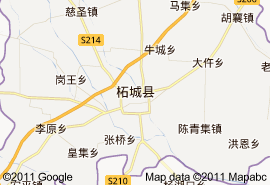 柘城縣地圖