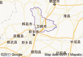 衛輝市地圖