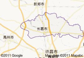 長葛市地圖