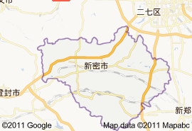 新密市地圖
