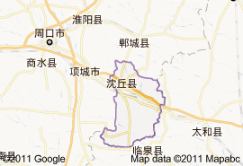 沈丘縣地圖