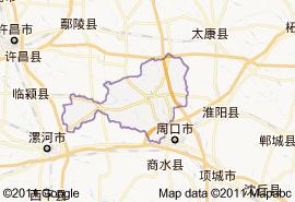 西華縣地圖