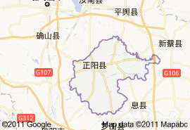 正陽縣地圖