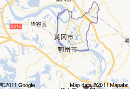 黃州區地圖