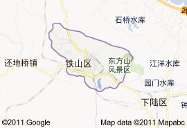 鐵山區地圖