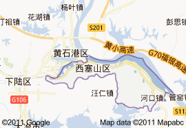 西塞山區地圖