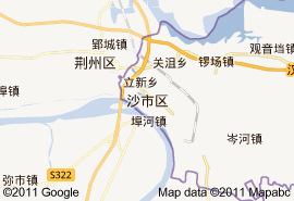 沙市區地圖