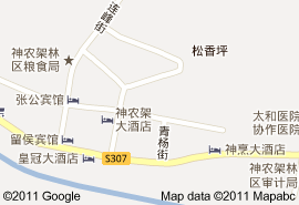 神農架林區地圖