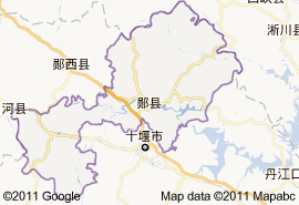 鄖縣地圖