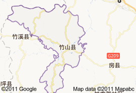 竹山縣地圖