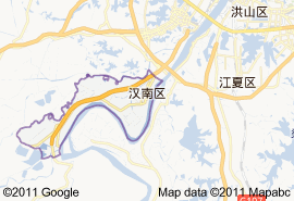 漢南區地圖