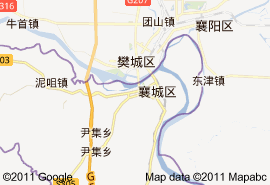 襄城區地圖