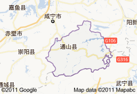 通山縣地圖