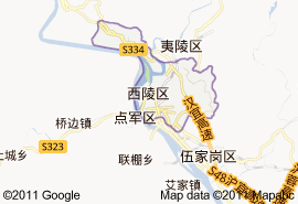 西陵區地圖