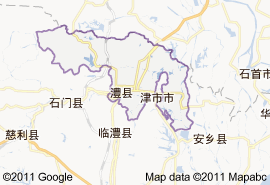 澧縣地圖