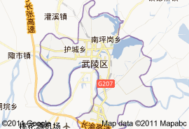 武陵區地圖
