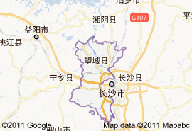 望城縣地圖