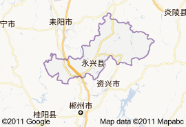 永興縣地圖