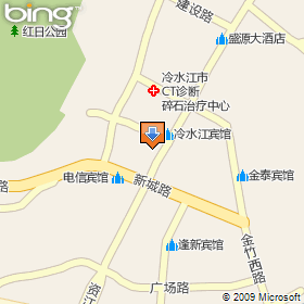 冷水江市地圖