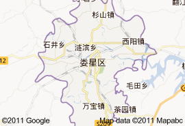婁星區地圖