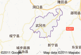 武岡市地圖
