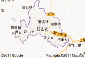 韶山市地圖