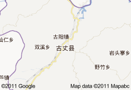 古丈縣地圖