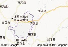 瀘溪縣地圖