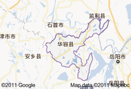 華容縣地圖