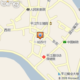 平江縣地圖