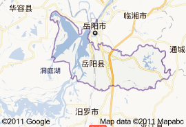 岳陽縣地圖