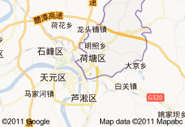 荷塘區地圖