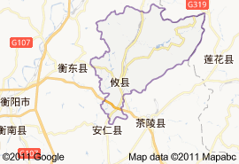 攸縣地圖