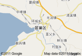 巢湖市地圖