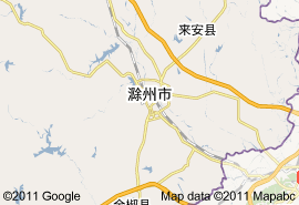 滁州市地圖