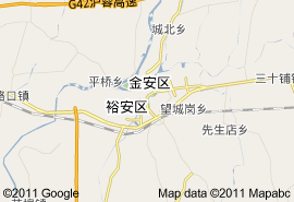 六安市地圖