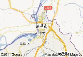 蕪湖市地圖